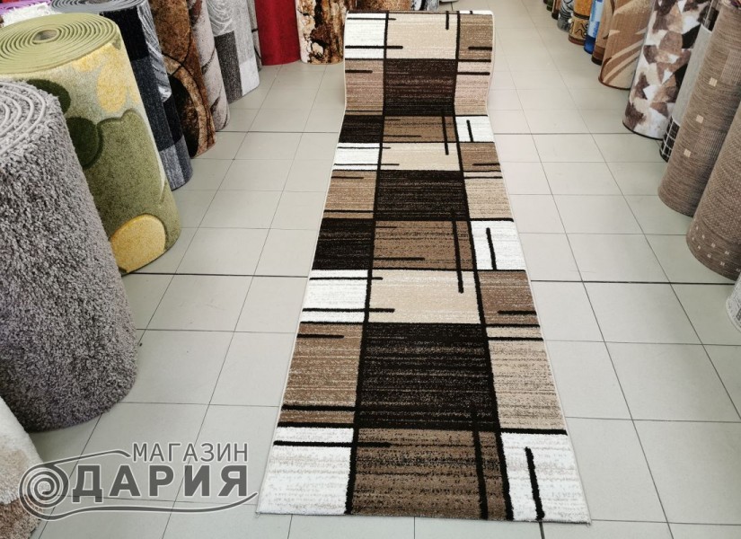 Тъкана пътека MAGNOLIA 704 brown/beige